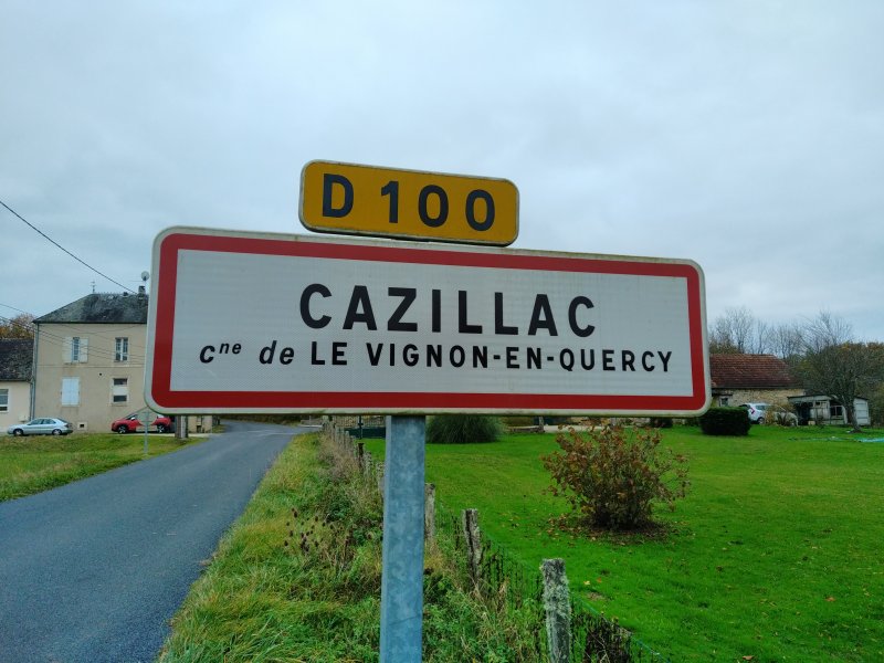 1763 Terrain à Bâtir CAZILLAC 1800m²